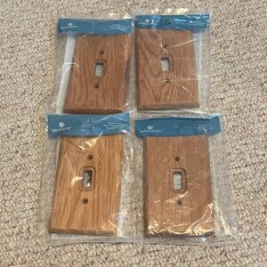 4 Brainerd Wooden Light Switch Cover